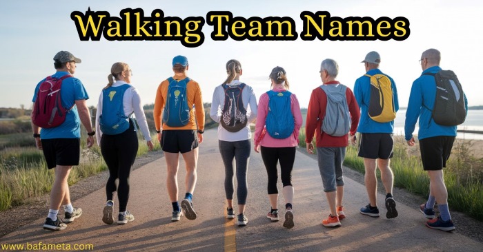 499+ Unique Walking Team Names